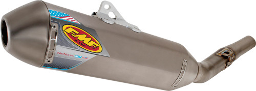 FMF Aluminum Factory 4.1 RCT Slip-On Exhaust with Stainless Endcap