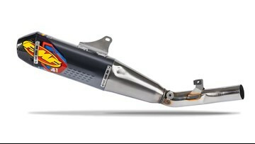 FMF Factory 4.1 RCT Exhaust System for Yamaha YZ250F with Aluminum Canister and Stainless Mid-Pipe