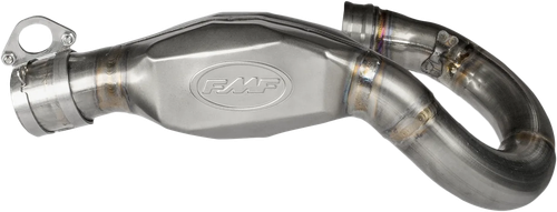FMF Megabomb Ti Tri Header - Advanced Resonance Chamber Technology for Motorcycle Exhaust Systems