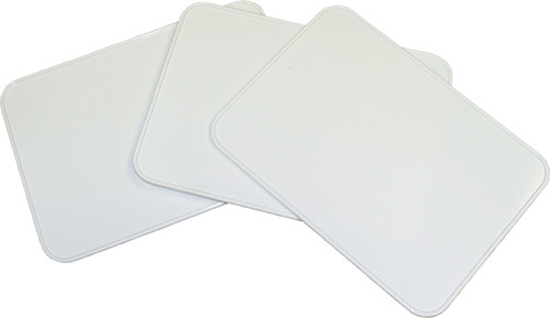 UNI NP-300 WR Plastic Number Plate 7x10 Inches, Pack of 3