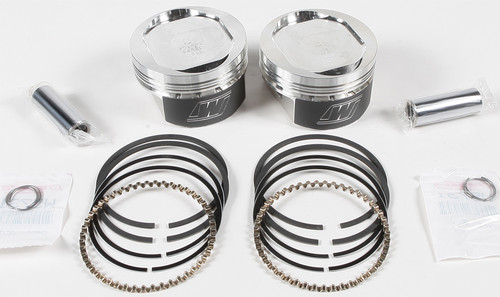 Wiseco V Twin Piston Kit K1656 – High-Performance Forged Motorcycle Pistons