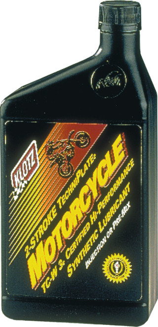 Klotz TC W3 Motorcycle Techniplate 32oz - Premium Synthetic Marine Oil