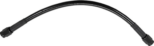 Goodridge Universal Brake Line Ebony 47" - Pre-Assembled Stainless Steel Braided Brake Line for Motorcycles