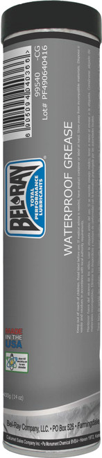 Bel-Ray Waterproof Grease Cartridge 14 oz - Heavy-Duty Bearing and Bushing Lubricant