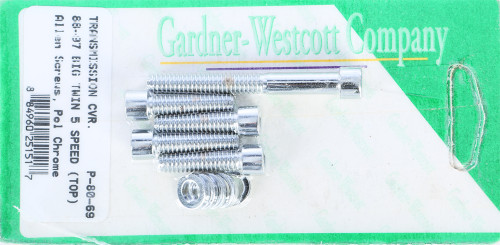Gardner-Westcott P-80-69 Transmission Top Cover Set for Harley-Davidson Big Twins (1988-1997, Excluding Dyna)