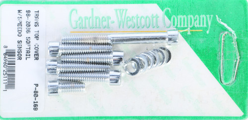 Gardner-Westcott P-80-169 Transmission Top Cover Set for 1998-2006 Softail Models