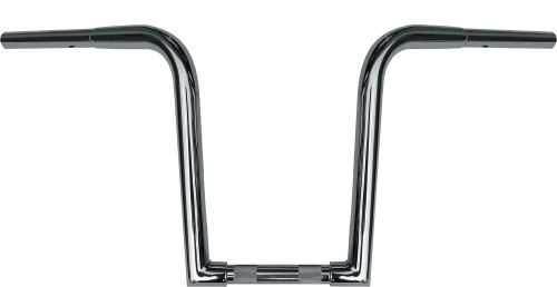 Wild 1 WO614NC Chubby 14-Inch Outlawz Chrome Flat Handlebar