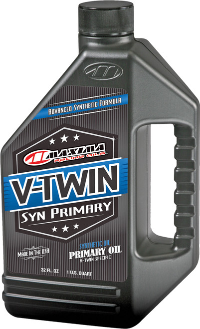 MAXIMA Primary V Twin Synthetic Oil 1 Quart for Harley-Davidson V-Twin Transmissions