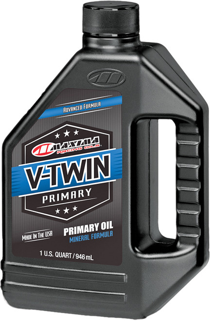 Maxima Primary V Twin Oil 32oz - Engine Transmission Gear Oil for Harley-Davidson® V-Twin Models