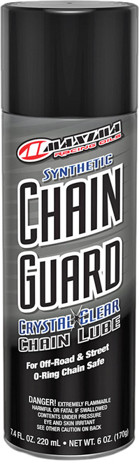 MAXIMA Chain Guard 6oz - Synthetic Chain Lubricant for Off-Road and Street Use