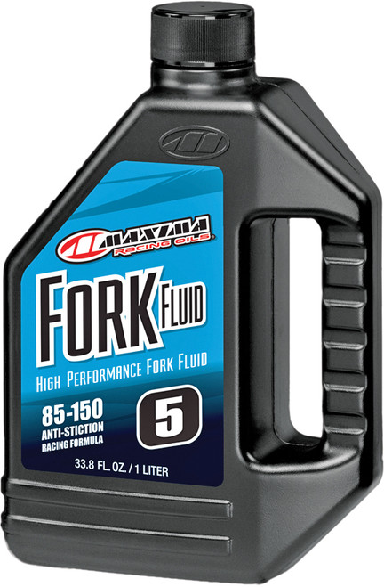 Maxima Fork Fluid 5W - 1 Quart for High Performance Motorcycle Suspension