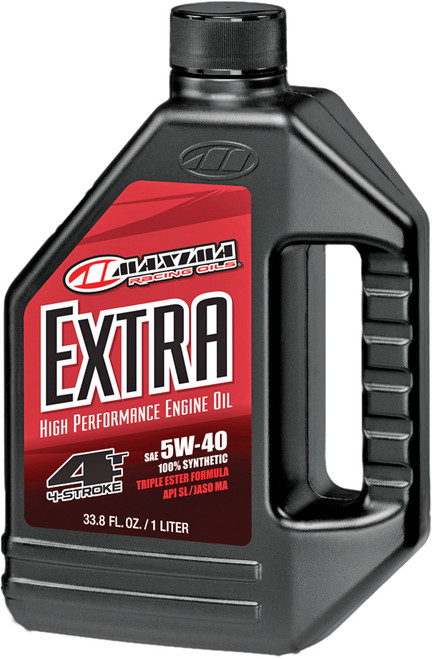 Maxima 30-17901 Extra Motor Oil 4T 5W-40 – 1 Quart High-Performance Synthetic Engine Oil