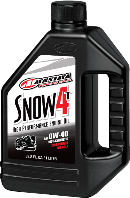 Maxima Snow Full Synthetic 4-Stroke Engine Oil 0W-40 (Part Number 30-31901)