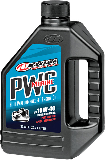 Maxima PWC Marine 4T 10W-40 Engine Oil – 1 Quart (Part #14901)