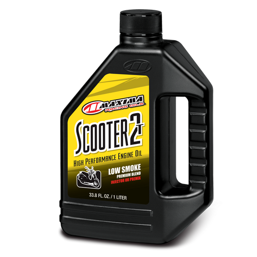 Maxima Scooter 2T 1L Engine Oil - High-Performance Two-Stroke Oil for Scooters