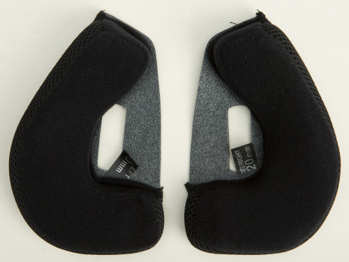 GMAX Cheek Pads 20mm (2 Pairs) for GMAX GM 32 Helmets - Comfortable Fit and Secure Support