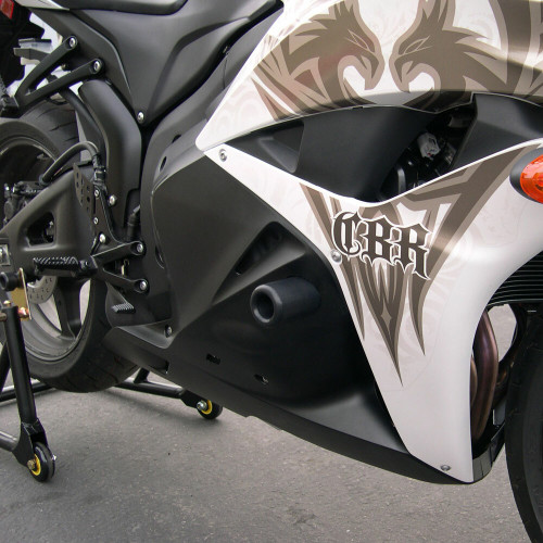 Shogun Motorsports Black Frame Sliders Part 750-3359 for Enhanced Motorcycle Protection