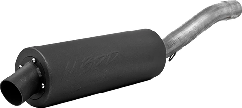 MBRP Single Slip-On System with 4.25-Inch Sport Muffler - Black for Enhanced Performance