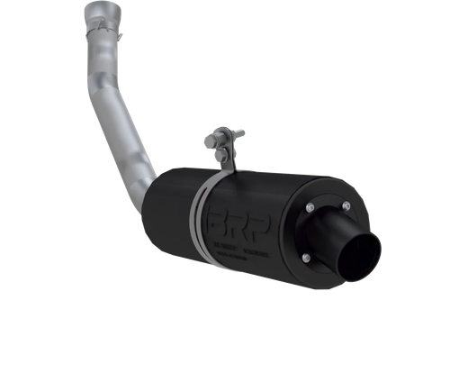 MBRP AT-6200SP Single Slip-On System with 4.25-Inch Sport Muffler in Black