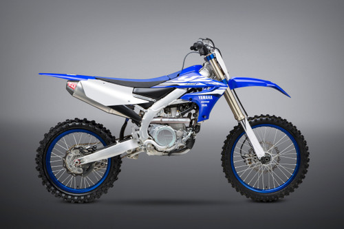 Yoshimura RS-4 Header/Canister/End Cap Exhaust System with SS, Al, and CF - Part 234820D320