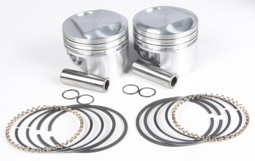KB PISTONS Cast Pistons Evo 80ci 10.5:1 .010 - High Silicon Hypereutectic Alloy
