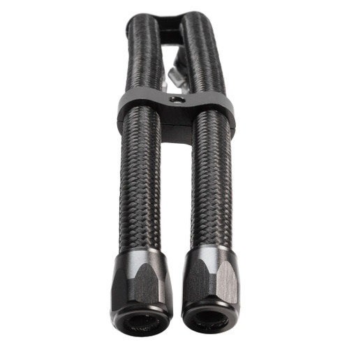 JAGG Lightweight Fiber Braided Hose Upgrade Kit 6ft for Oil Cooler Installation