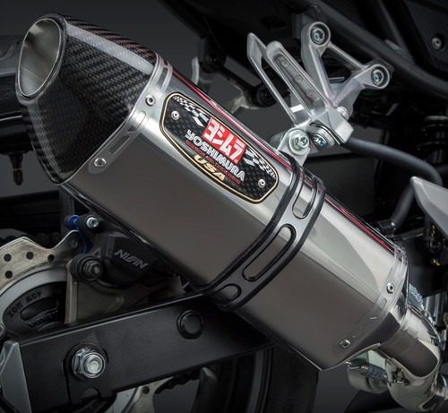 Yoshimura Signature R 77 Slip-On Exhaust for Enhanced Performance and Sound