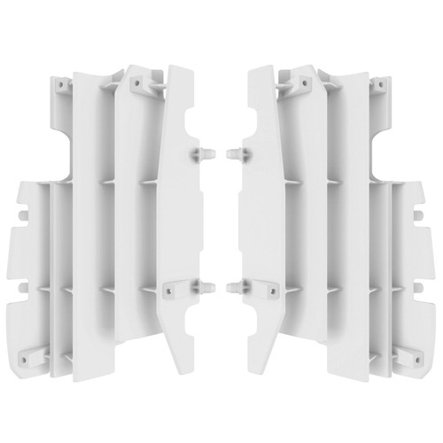 POLISPORT Radiator Louver White – Durable Cooling Protection for Off-Road Motorcycles Part 8459800001
