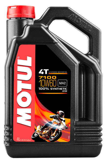 MOTUL 7100 Synthetic Oil 10W-60 - 1 Liter, Part Number 104101