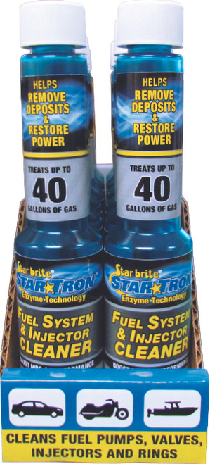 Star Brite Fuel System Cleaner 4oz - 12 Pack with Display