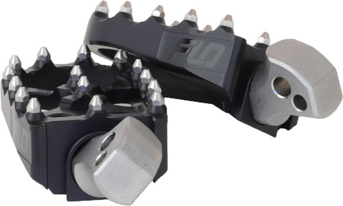 FLO MOTORSPORTS Moto Style Passenger Pegs for Softail with M8 Thread - Black