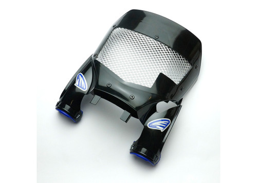 CYCRA 1CYC-0992-12-VT Stadium Vented Number Plate in Black