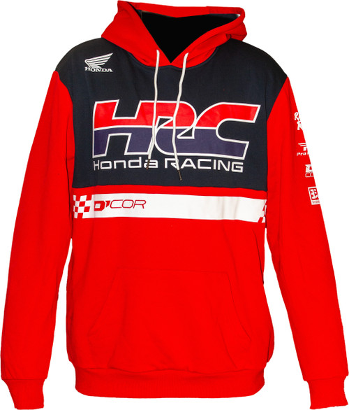 D-COR Honda HRC2 Sweatshirt in Red, Large - Part Number 85-215-3