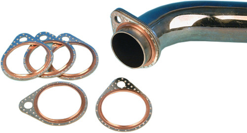 JAMES GASKETS Exhaust Gasket with Steel Core and Fire Ring - Part Number 65834-68-SC (10 Pack)