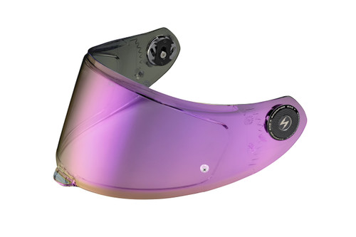 SCORPION EXO Exo Warp Faceshield Class 1 Pinlock Ruby Mirrored for Motorcycle Helmets