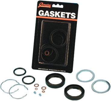 James Gaskets 45849-87 Gasket Fork Seal Kit for Late 39mm Forks