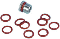 James Gaskets Drain Plug O-Ring for Dyna Softail Touring - Part 11324, 10-Pack
