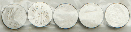 Hot Cams Valve Shims 9.48x3.35mm 5-Pack - Part Number 5PK948335