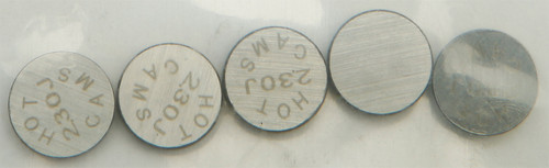 Hot Cams Valve Shims 9.48x2.30mm 5-Pack - High-Quality Replacement Parts