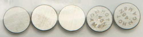 Hot Cams Valve Shims 7.48x2.45mm - 5 Pack, Part Number 5PK748245