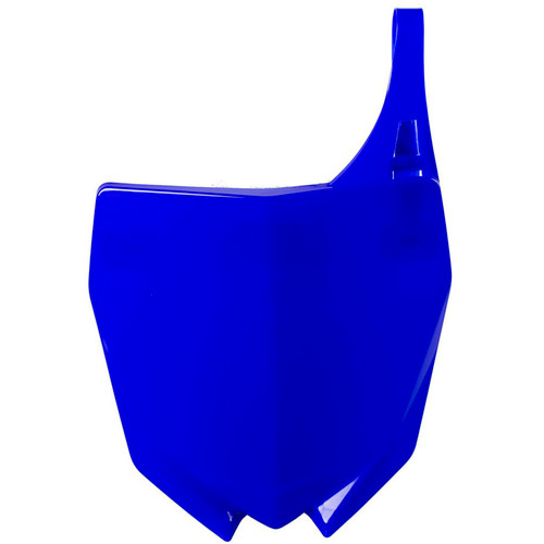 POLISPORT Front Number Plate Blue - Part #8665500002 for Dirt Bikes