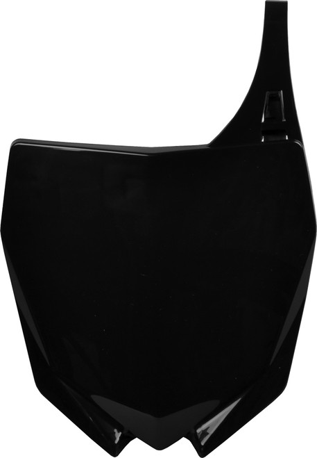 Polisport Number Plate Black - Part Number 8678400002 for Dirt Bikes