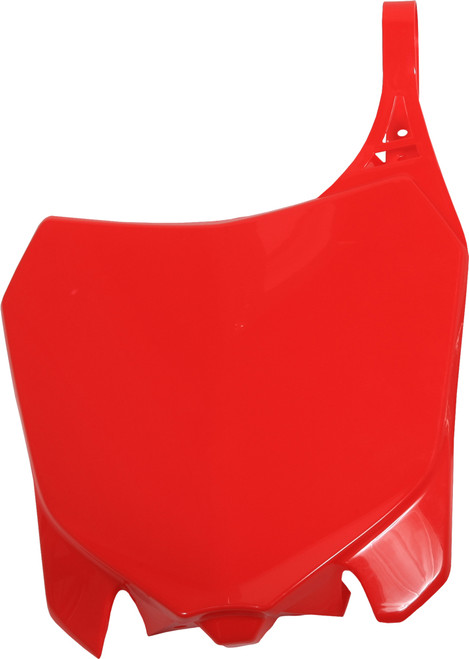 POLISPORT Front Number Plate Red for Dirt Bikes - Part #8659400001