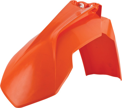 POLISPORT Front Fender Orange for Dirt Bikes - Part #8573700001