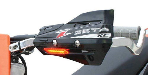 ZETA Armor Guard XC Protector with Flasher - Black, Part Number ZE72-3406