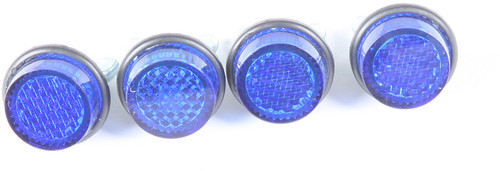 Chris Products CH4B Mini Reflectors Blue 4-Pack – Compact & Cost-Effective Impulse Counter Items