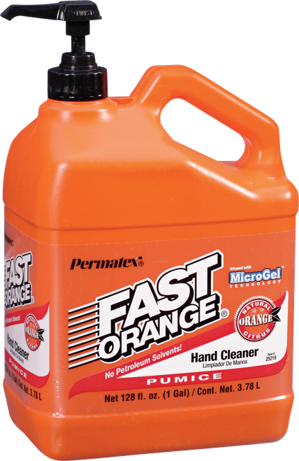 Permatex Hand Cleaner W/Pump 1 Gallon - Biodegradable, Waterless, Petroleum-Free Hand Cleaner