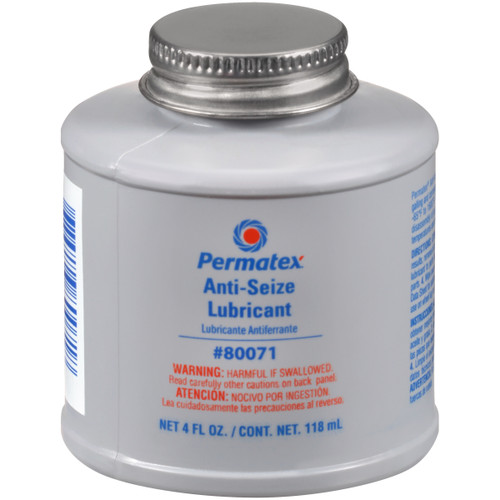 Permatex Anti-Seize Lubricant 4oz - High-Temperature Metal Assembly Compound