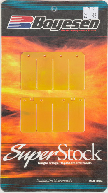 Boyesen 570SF1 Snowmobile Reeds – OEM Replacement Reed Petals with RC2 Ultraflow Technology