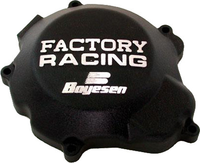 Boyesen SC-12B Factory Racing Ignition Cover for Yamaha YZ Models - Black